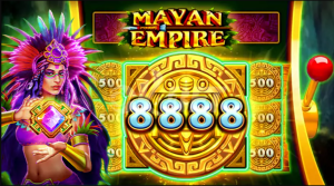 O caça-níqueis Mayan Empire vem com símbolos maias e templos antigos.